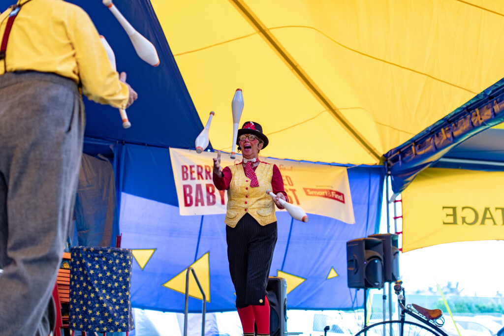 Jest In Time Jugglers Photo Courtesy of California Strawberry Festival